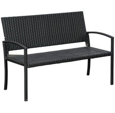 Garden Bench Patio Rattan 2