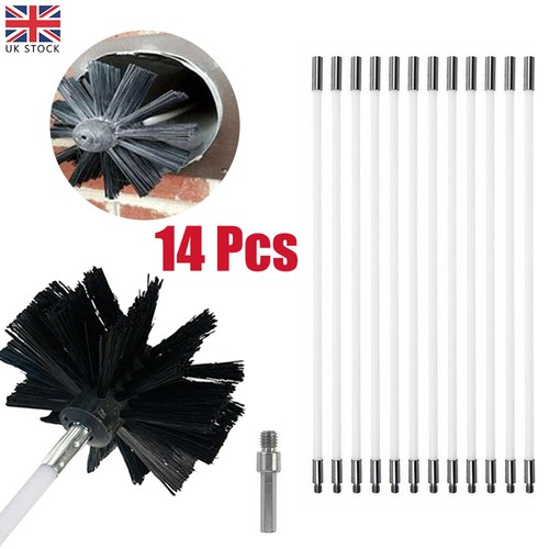 14pcs flexible chimney sweep - 14pcs,