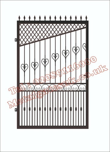 Bespoke gate double entrance - gate,