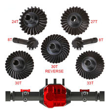 Heavy Duty Overdrive Bevel Gear 24/27/30/33T For 1/10 RC Crawler SCX10 II Axle