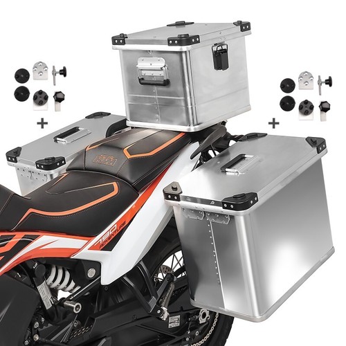 Alu panniers 34l topcase - alu,