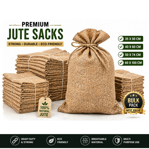 Jute hessian sacks bags potato - jute,