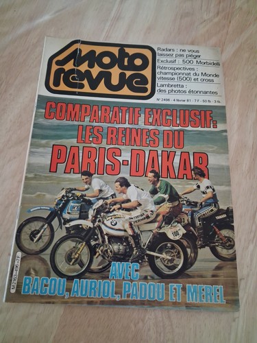 Moto revue 1981 issue - 1981,