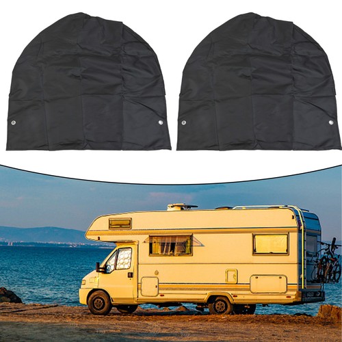Caravan wheel cover - caravan, of