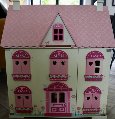 Elc rosebud dolls house bundle - dolls,