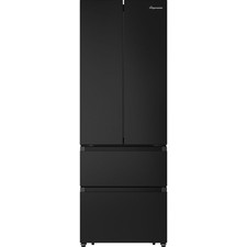 Fridgemaster MF70450EB 70cm Frost Free American Fridge Freezer Black E Rated