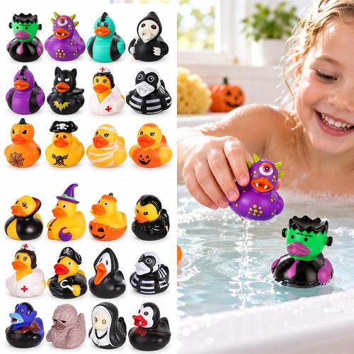 12x rubber ducks bath - rubber,