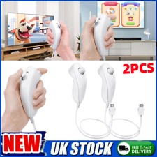 2X NEW WHITE NUNCHUCK NUNCHUK