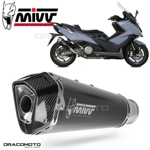 Exhaust kymco ak550 2017 2018 - exhaust,