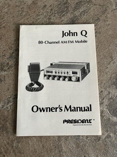Radio president john - radio,, q