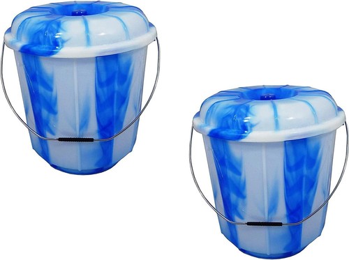 Plastic bucket with lid - 2,