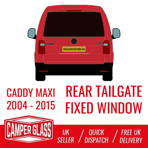 Caddy maxi rear - rear, tailgate