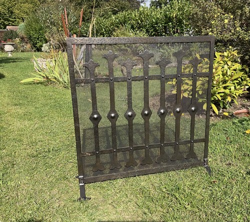 Antique fire guard - fire,