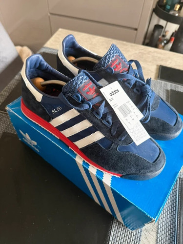 Adidas navy size - size, 9.5uk