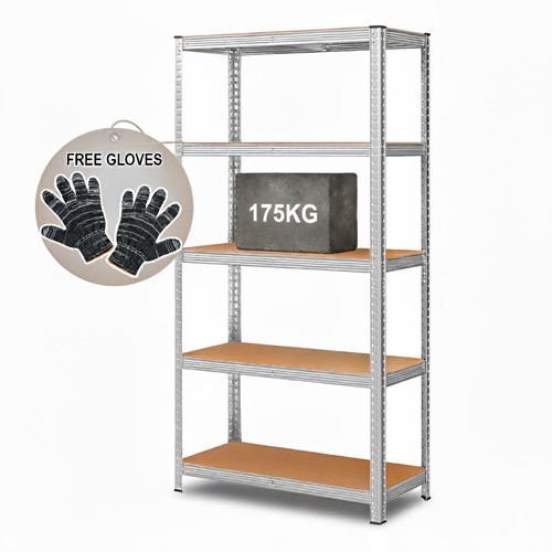 Tier metal shelf storage - 5,