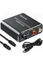 TECHOLE HS203-BK Digital to Analog Audio Converter 192KHz DAC