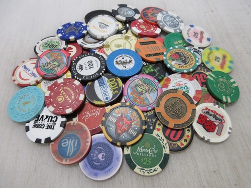 Casino gaming poker chip - 55,
