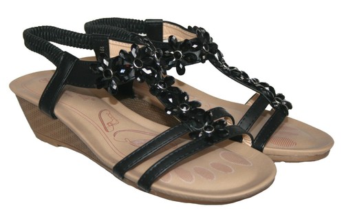 Ladies mid wedge cushion walk - ladies,