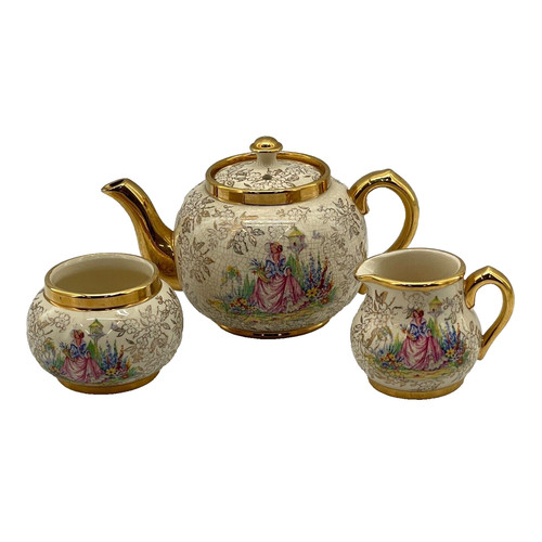 Sudlows burslem floral tea - sudlows,