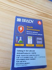 Brady Vinyl Label Tape Label