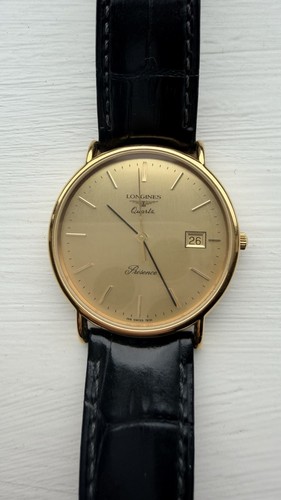 Longines presence gold quartz - longines,