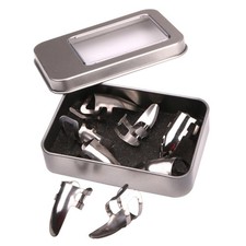 8x Stainless Steel, Open