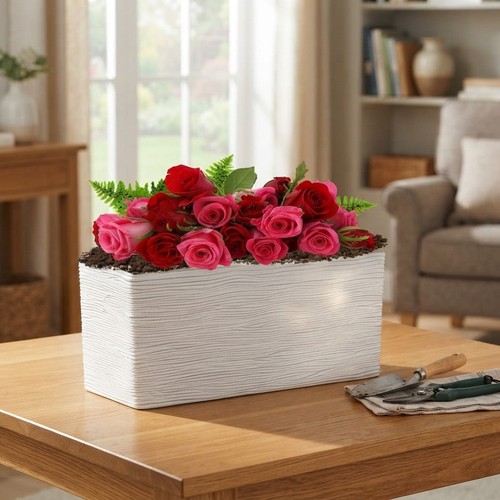 Amalfi trough garden planter - amalfi,