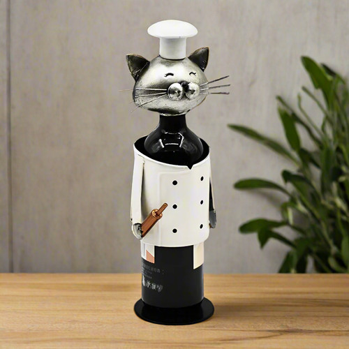 Wine bottle holder nurse - holder, chef