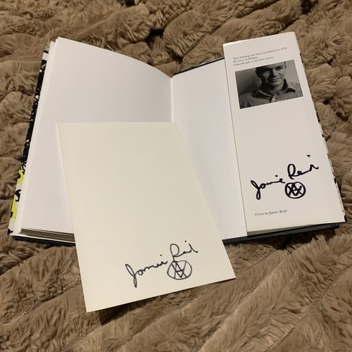 Jamie reid signed - jamie, book