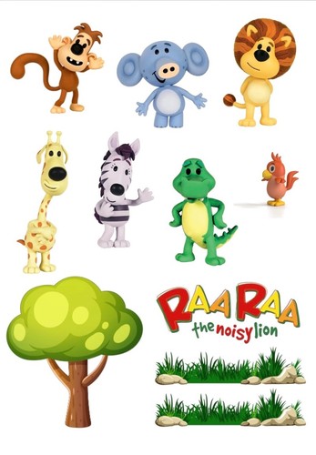 Raaraa the noisy lion inspired - raaraa,