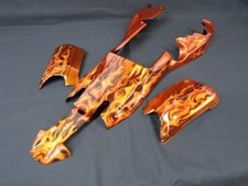 CUSTOM PAINTED 1/5 RC HPI BAJA 5B GAS BUGGY BODY SBK 160323 ROVAN KING MOTORS