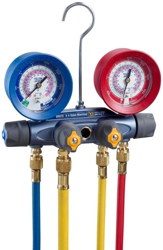 Yellow jacket 46015 valve - jacket, 4-valve
