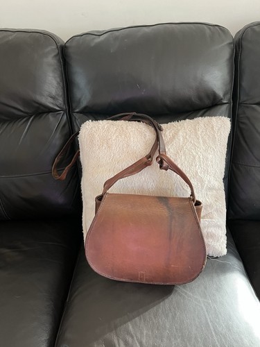 Vintage brown leather shooting - vintage,