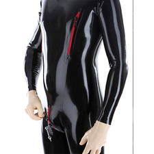 Men Latex Catsuit Crotch