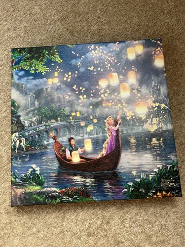Thomas kinkade disney tangled - disney,