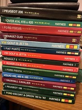 Haynes Car Maintenance Manuals