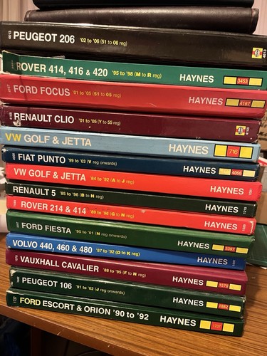 Haynes car maintenance - haynes, manuals