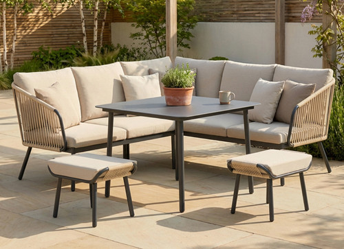 Oxford polyrattan seater - polyrattan, 6