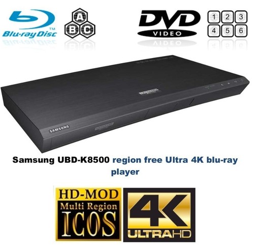 Samsung ubd k8500 - samsung, region