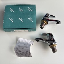 Pegler Performa Leger Bath Lever Taps 3/4" Chrome (Part: L153) Fast Post VAT Reg
