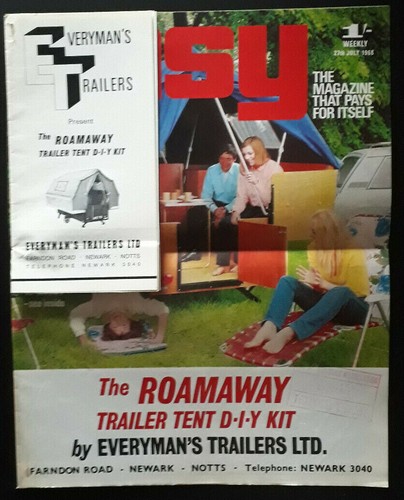 Roamaway trailer tent brochure - tent,