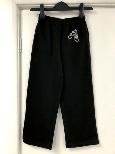 Irish dance black track pants - black,