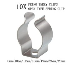 Manganese Steel Spring Clips Tool Holder Spring Terry Clips 10 Pack Heavy Duty