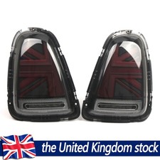 Pair L+R LED Tail Lights For 2007-2013 BMW Mini Cooper R56 R57 R58 R59 Black