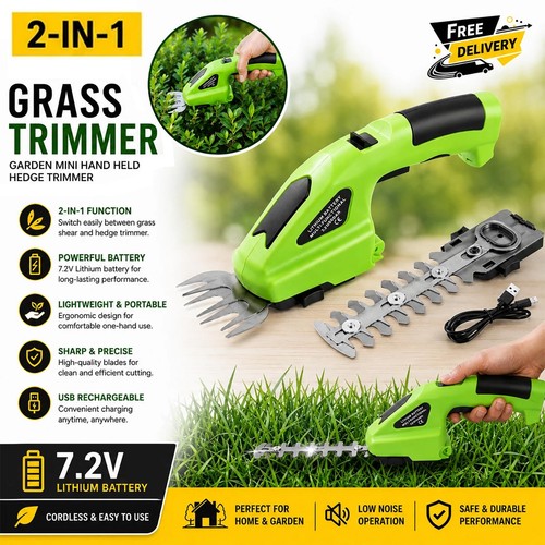 Cordless grass shear - in, 1