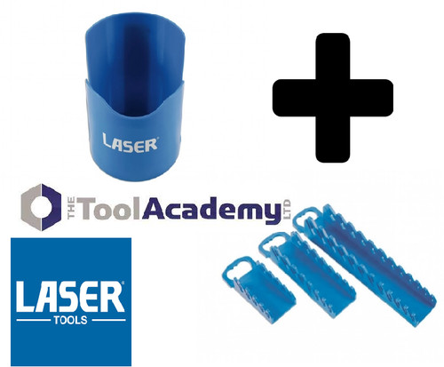 Laser tools blue stubby - laser, wrench