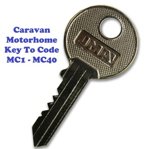 West alloy caravan key - alloy,