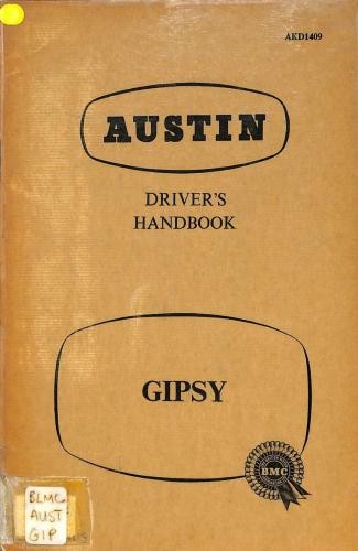Austin gipsy driver - austin, driver's