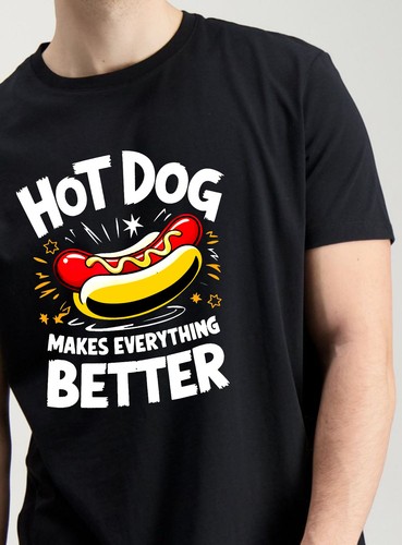 Hot dog makes - hot,