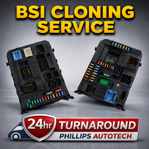 Peugeot bsi bcm module - peugeot, cloning